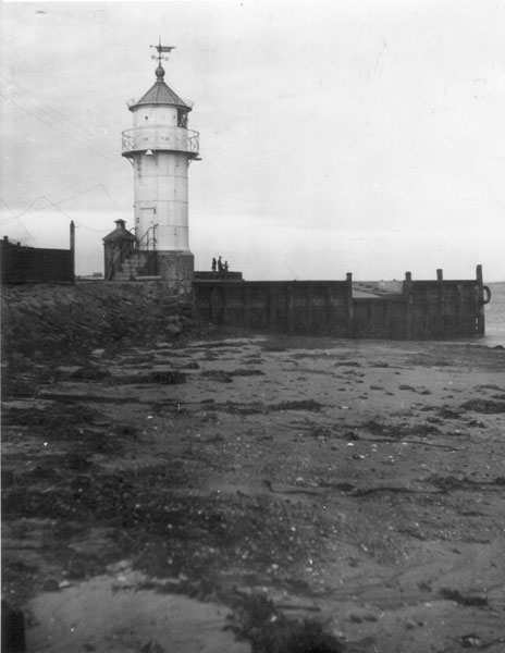 Aarøsund Havn uden vand 1956