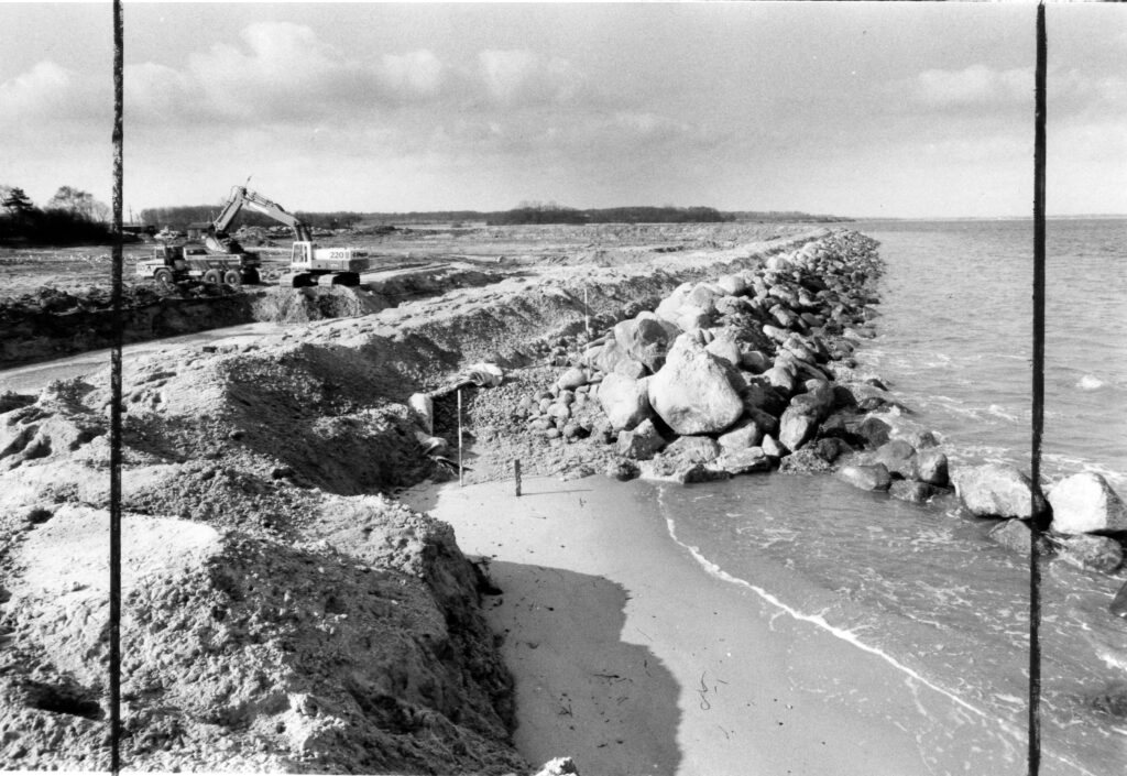 Februar 2024 - lystbådehavnen bygges 1988